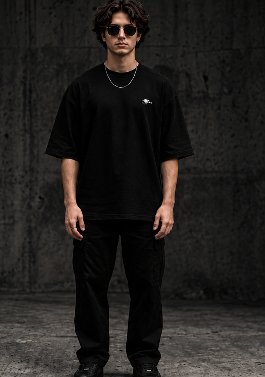 Camiseta Oversized Eclipse - frente